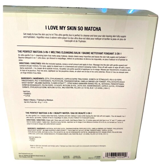 Physicians Formula I Love My Skin So Matcha 3-in-1 Melting Cleansing Balm & Beau - Picture 2 of 4